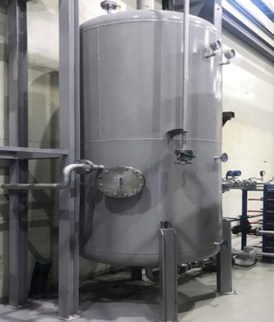 고온 감압 정제 기술